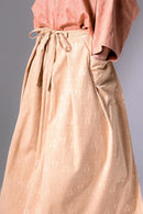 BISHOOL Modal Damask Jacquard HAKAMA Apron beige