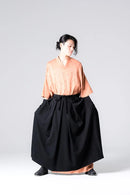 BISHOOL Wool Gabardine HAKAMA Apron