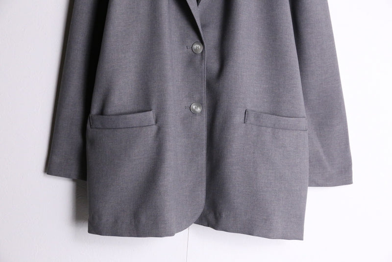 light grey easy tailored jacket