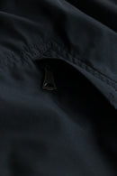 "Polo by Ralph Lauren" stand collar black nylon jacket