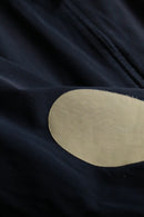 "Polo by Ralph Lauren" elbow patch navy Harrington jacket