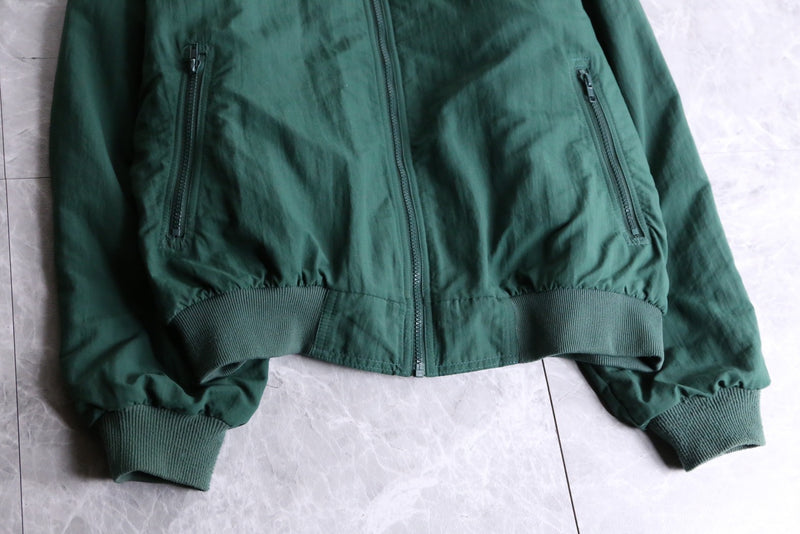 "Eddie Bauer" moss green zip-up jacket