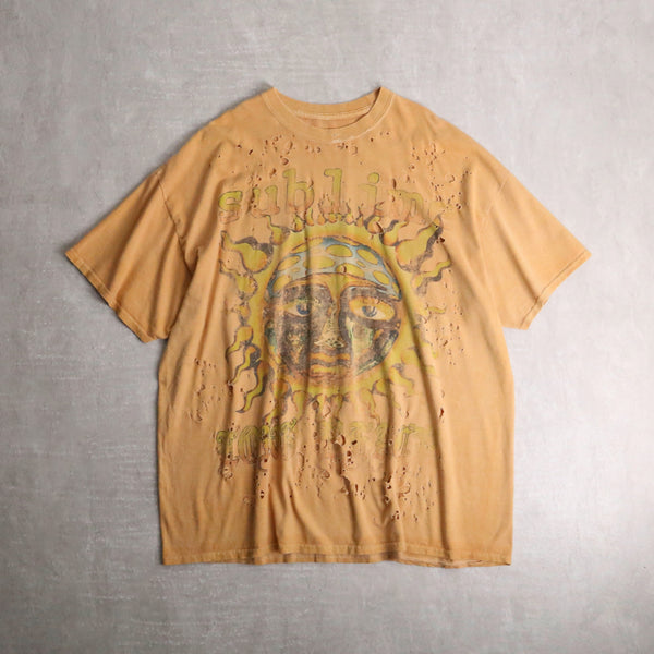 “Sublime” orange damage design s/s tee