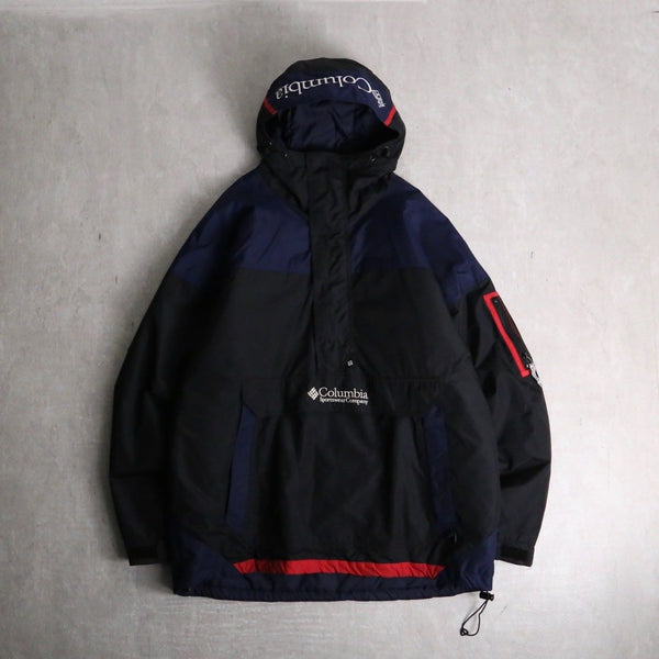 1990s vintage Columbia puffer anorak challenger pullover
