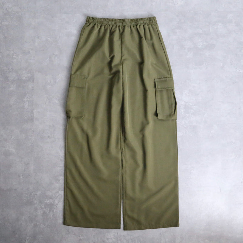 khaki easy cargo pants