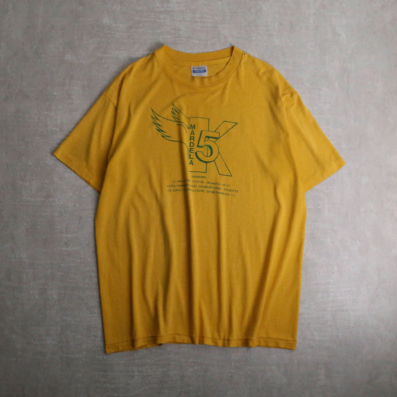 mustard color h/s tee