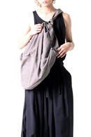 BISHOOL Wool Volume OBI Bag earth