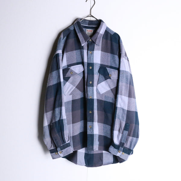 check pattern flannel shirts