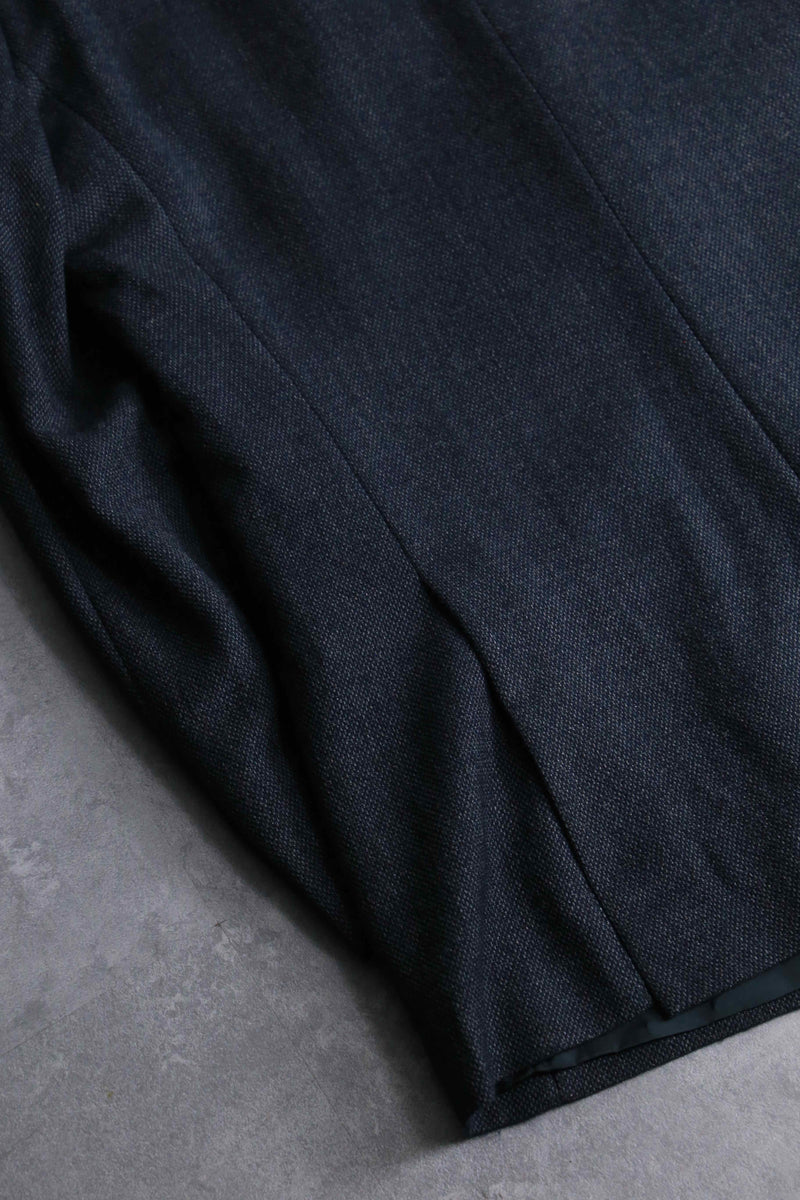 "GIORGIO ARMANI" indigo wool tailored jacket