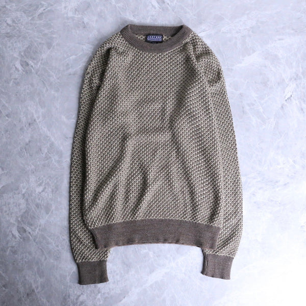 “JANTZEN”earthy color acrylic sweater