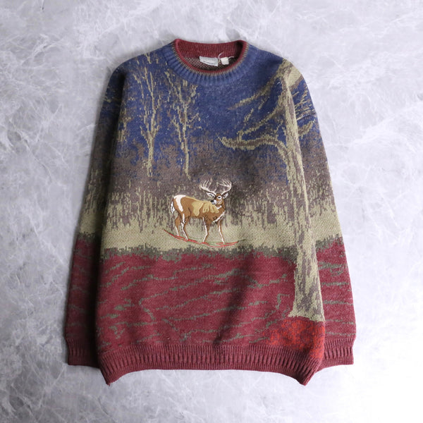 bring good fortune deer knit