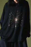 BISHOOL Sequins Embroidery Layered Cut Sew -花火 gold-