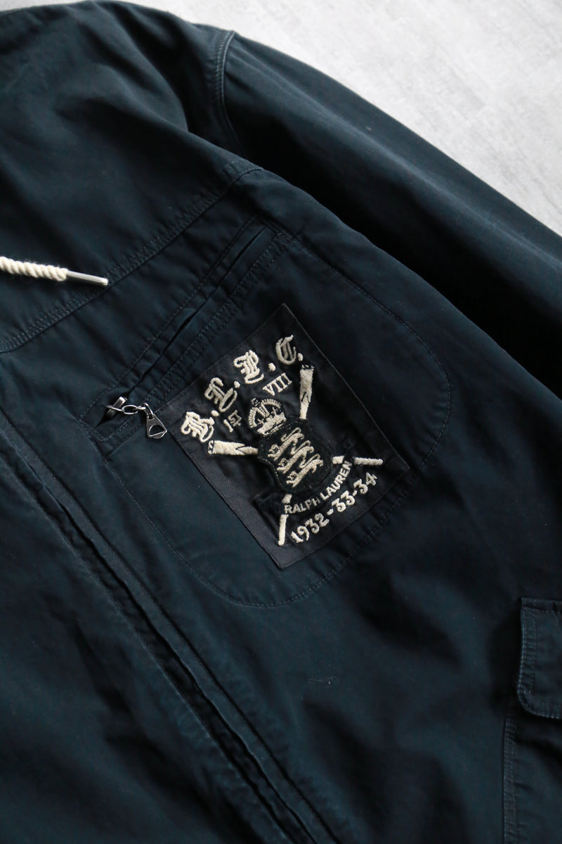 "Polo by Ralph Lauren" black hooded jacket