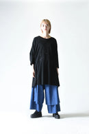 BISHOOL Sequins Embroidery Drape Big-T -花火 black-