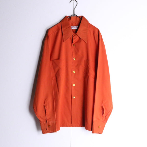 70’s“MCGREGOR”orange color shirt