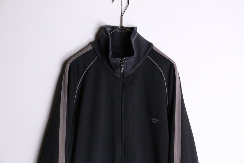 "Calvin Klein" black track jacket