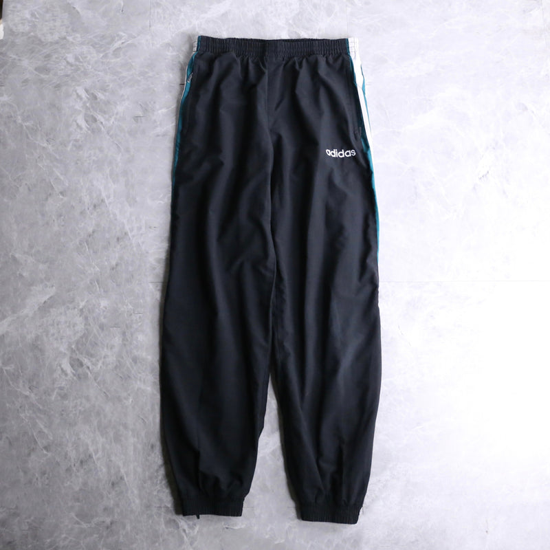 "adidas" turquoise line nylon pants