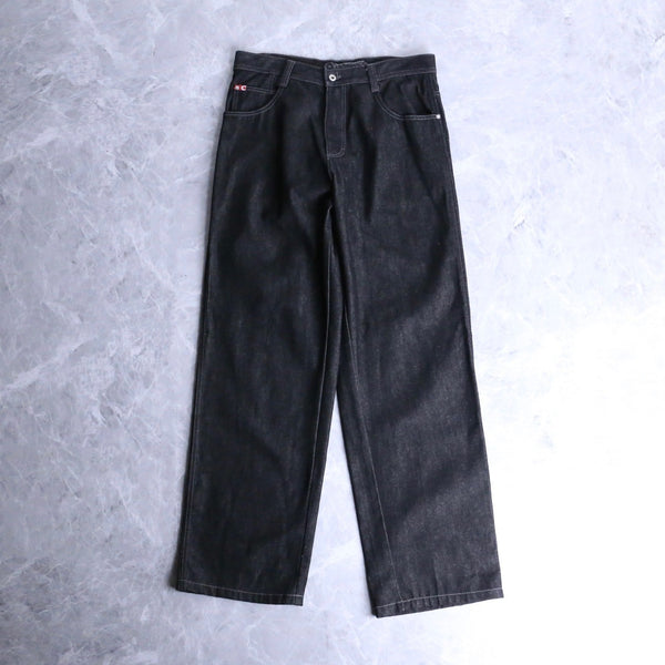 "SOUTH POLE" black baggy denim