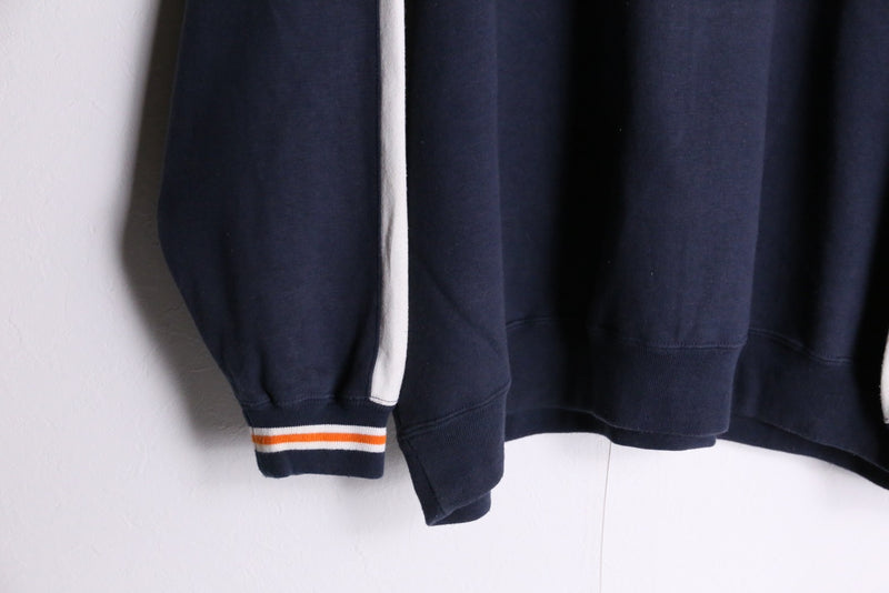 orange×navy chicago bears game sweatshirts