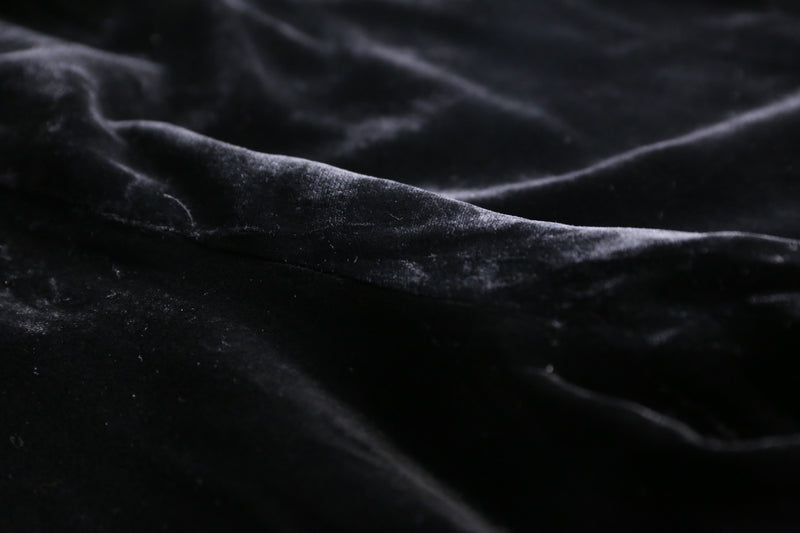 no mistake black color velor pants