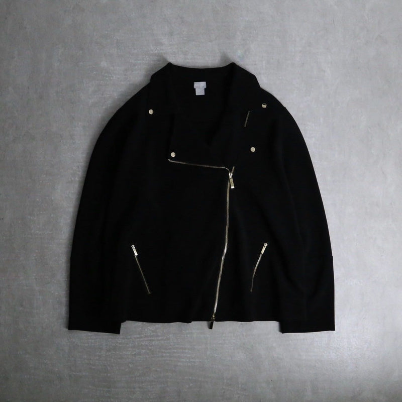 CHICO'S poly double riders jacket