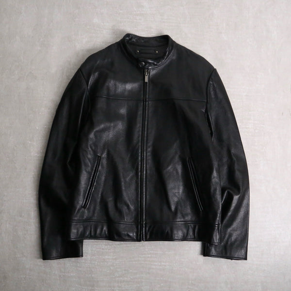 80‘s"WILSONS LEATHER M. JULIAN"black leather jacket