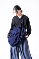 BISHOOL Wash Denim Volume OBI Bag