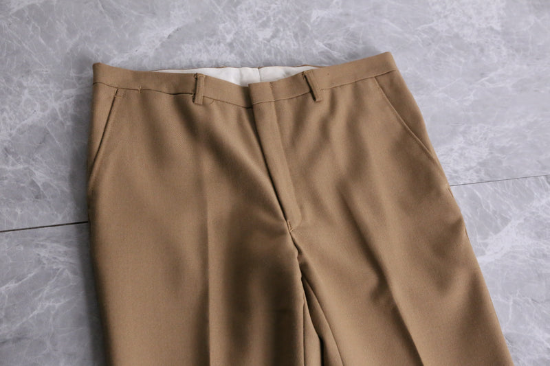 70’s beige semi flare pants