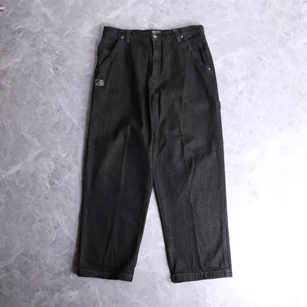 "SOUTH POLE" black baggy painter denim