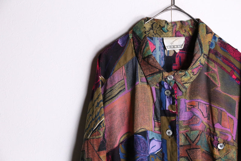 artistic total pattern shirts