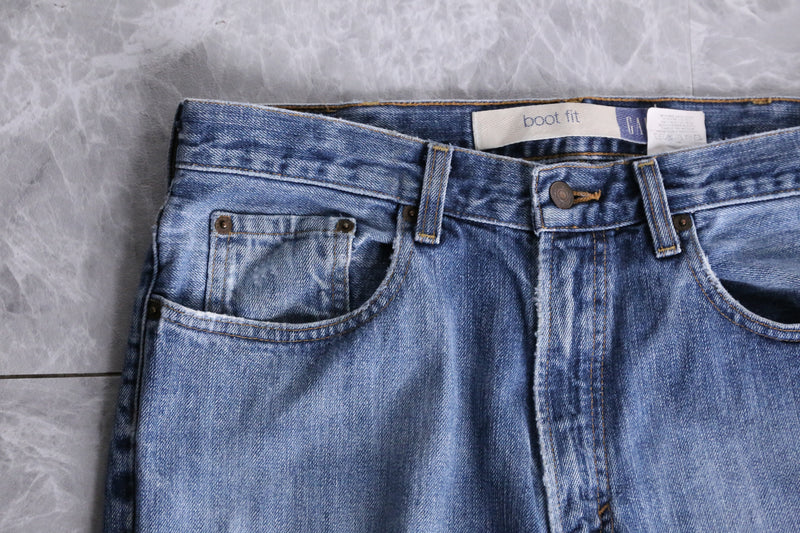 "GAP" boot cut denim pants