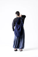 BISHOOL Wash Denim Volume OBI Bag