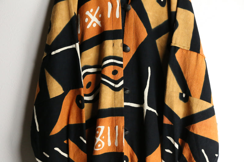 ethnic pattern short length jacket