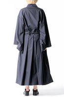BISHOOL Tropical Wool KIMONO Dress Coat sumikuro