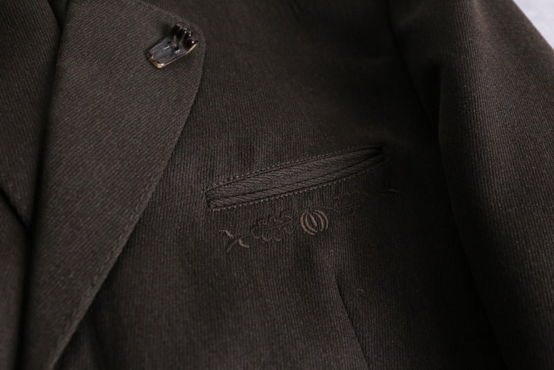 embroidered tyrolean tailored jacket