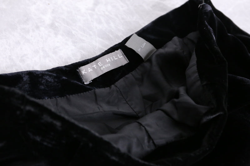 no mistake black color velor pants
