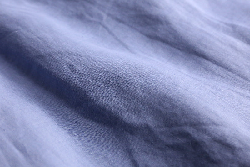 sax blue ramie dress shirts