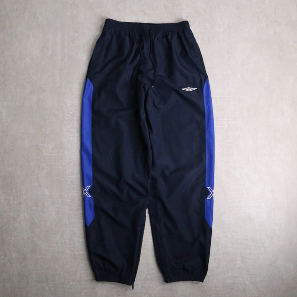 "UMBRO" navy × blue track jogger pants