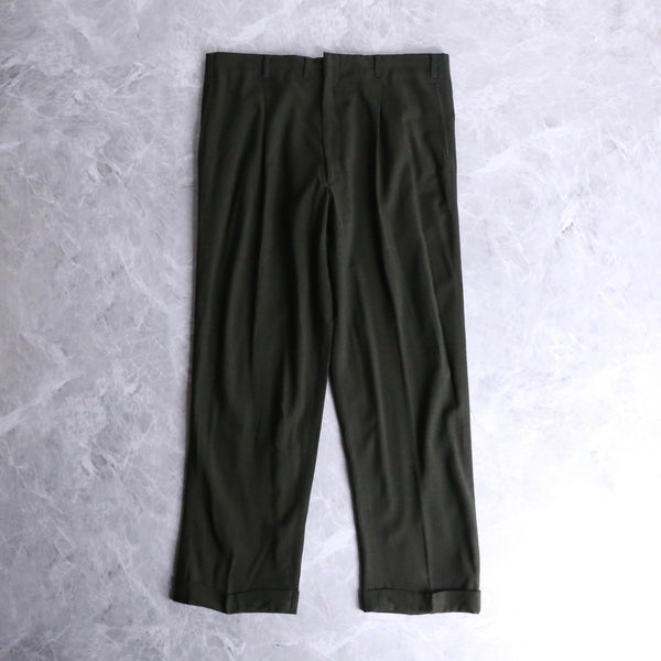 80's〜 1tuck wide slacks