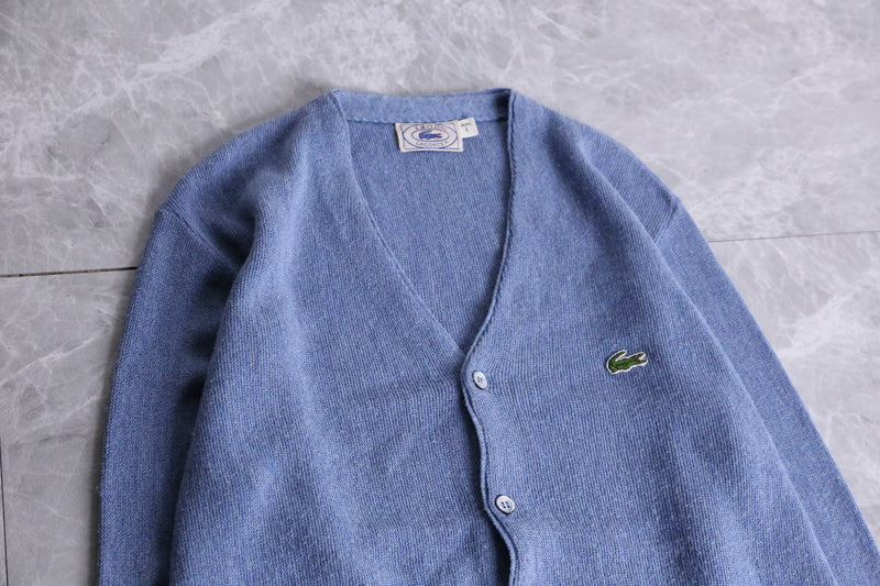 "IZOD" light blue acryl cardigan