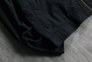 "Polo by Ralph Lauren" stand collar black nylon jacket