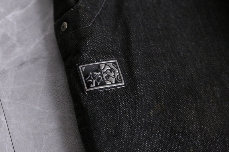 "SOUTH POLE" black baggy painter denim