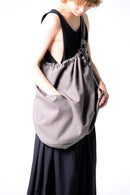 BISHOOL Wool Volume OBI Bag earth