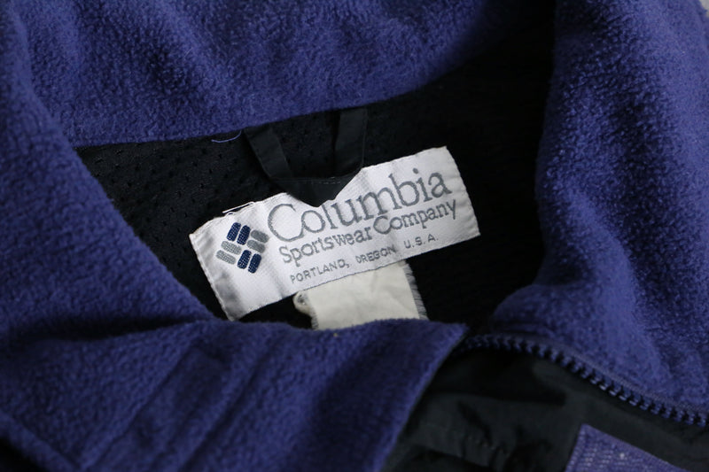 1990s Colombia half zip fleece jacket