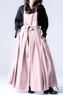 BISHOOL Double Satin Wrap KIMONO Cloth pink