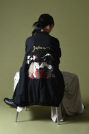 BISHOOL Embroidery Wool Gabardine SUKAJAN -春画-