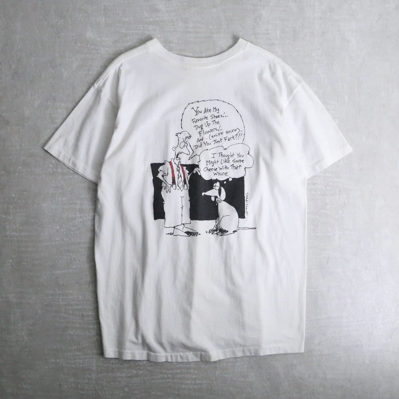 dog print s/s tee