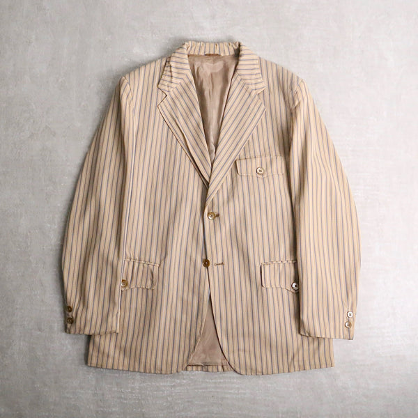 stripe design 2B single tailored jacket
