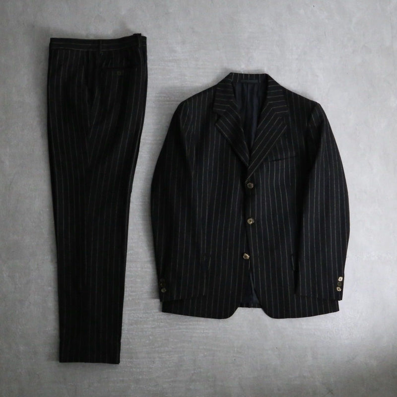 1990s Aquascutum pencilstripe 2piece tailored set up