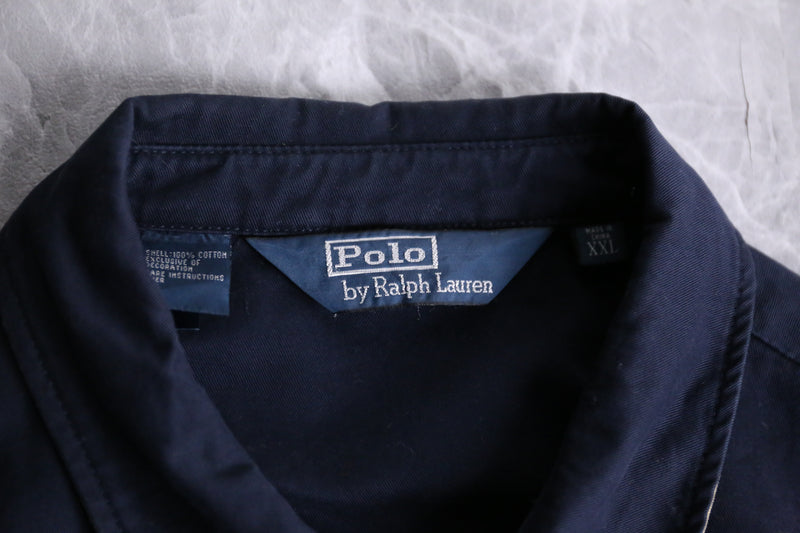 "POLO by RL" navy cotton swing top